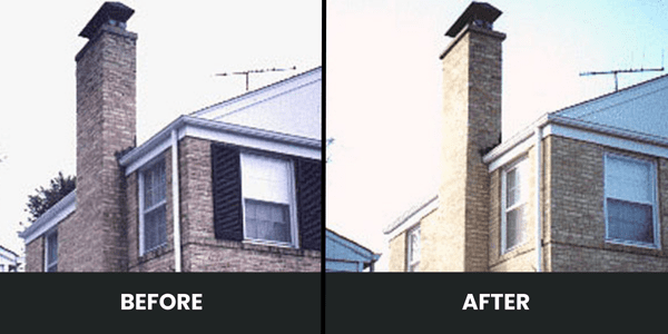 Chimney Repair before and after 4