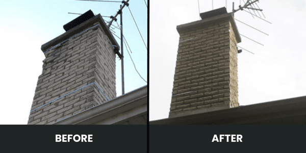 Chimney Repair before and after 7