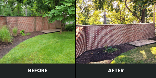 Power Washing before and after 1