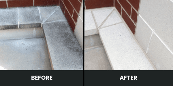 Power Washing before and after 8