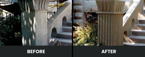 Stone Restoration before and after 5
