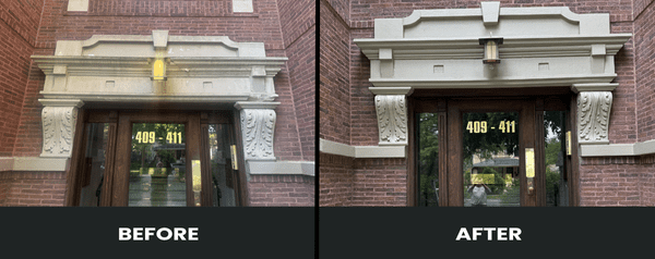 Stone Restoration before and after 8