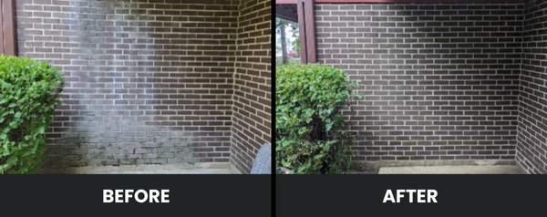 Tuckpointing before and after 1
