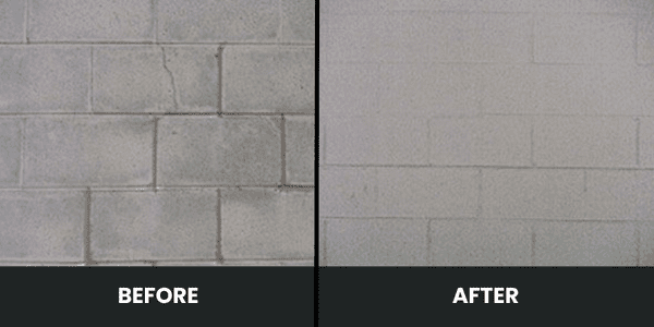 Waterproofing before and after 1