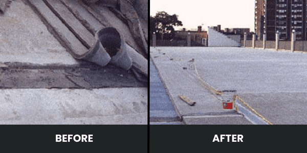 Waterproofing before and after 4
